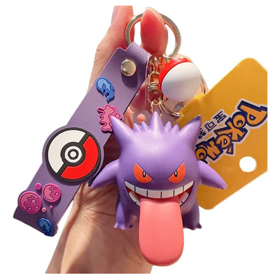 Llavero Pikachu Pokemon Color Gengar | Meses sin interés