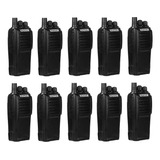 Pack 10 Radio Walkie Talkie Portatil Baofeng Uhf Uv-6d