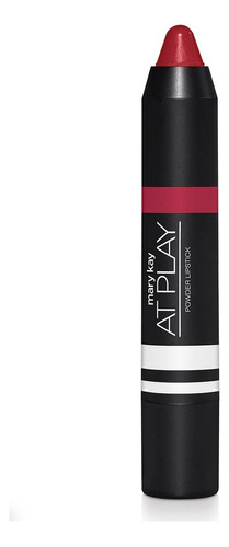 Lapiz Labial Mate Efecto Polvo Candy Red At Play Mary Kay
