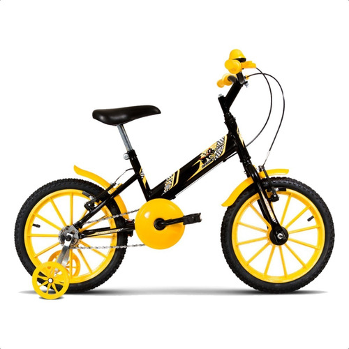 Bicicleta Aro 16 Infantil Com Rodinha Para Crianças