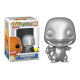 Funko Pop! Games: Pokemon - Charmander (gris Metálico)