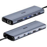 Ssk 8k Usb C Dock Para Thunderbolt 4, Estación De Acoplamien