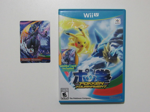 Pokken Tournament | Original Nintendo Wii U Ntsc