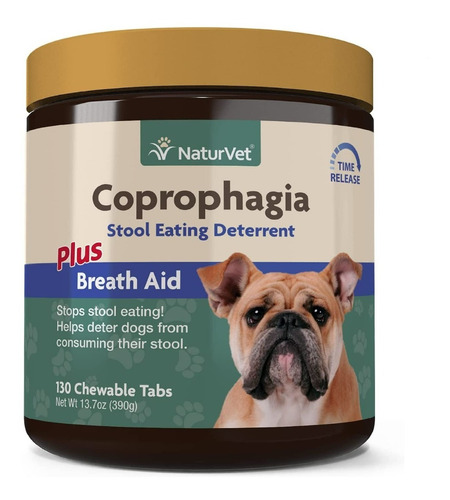 Naturvet Tabletas Masticables Control Coprofagia