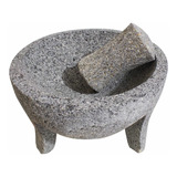 Molcajete Artesanal Piedra Volcánica