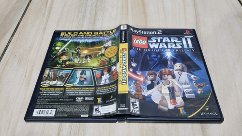 Lego Star Wars 2 Do Ps2 Só A Caixa + Encarte. Sem O Jogo!!!