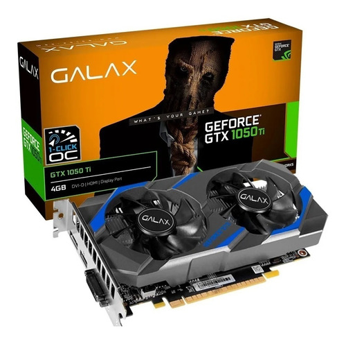 Placa De Vídeo Geforce Gtx 1050 Ti 50iqh8dsq31c Edition 4gb