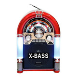 Radio Retro Rockola Grande Fm3 Bandas Bluetooth Usb Sd
