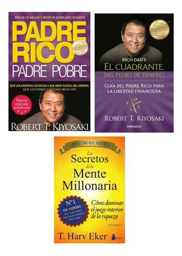 Padre Rico, Padre Pobre + Cuadrante + Secretos De La Mente