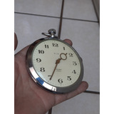 Reloj De Bolsillo Antiguo V.i.p. Florn Jewel(para Reparar)