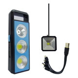 Kit Solar Portatil, Gdhhdp, Con Accesorios. Recargable