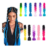 Extensiones Trenzas Africanas Pelucas Moda Cabello Kanekalon