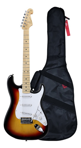 Guitarra Stratocaster Sx Sem1sunburst Com Bag Profissional