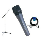 Microfono  E 835 Con Soporte, Cable Y Estuche