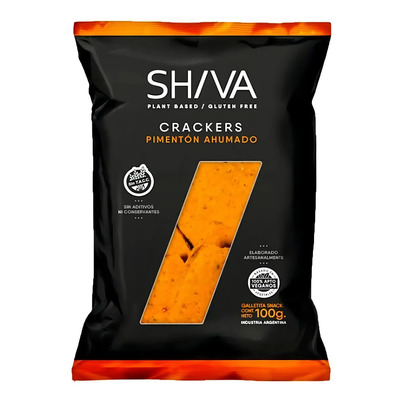Galletitas Crackers Shiva Pimentón Ahumado 100 Gramos | MercadoLibre