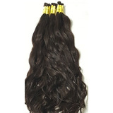 Cabelo Humano Para Mega Hair Virgem Ondulado 50/55cm, 100 Gr