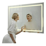 Espelho Banheiro Iluminação Led Touch Desembaçador 795x100mm