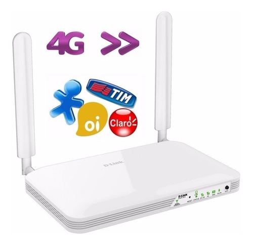 Modem Roteador Dwr-922b 3g 4g 300mbps P/ Chip 4g+ Max Rural