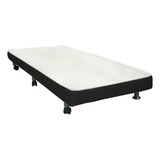 Cama Auxiliar D28 Solteiro Bordado Preto (79x11)ortobom