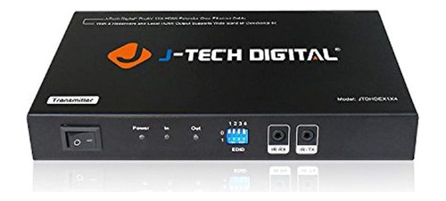 Jtech Digital 1x4 Hdmi Extender Splitter Combo Sobre Cat5eca