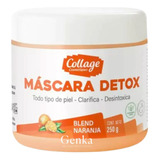 Mascarilla Facial Detox Blend Naranja Por 250gr Collage