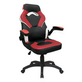 Silla Gamer Pc Sillon Gamer Oficina Computadora  Escritorio Color Rojo