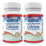 2 Liquidos Absorbible Calcium 1200 - Unidad a $922