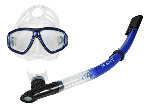 Kit Para Snorkel Buceo Gadnic Antiparra Silicona Respirador