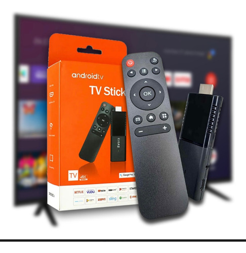 Tv Stick Android Tv 4k Max 16gb Lançamento 2gb Ram