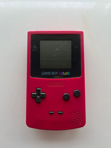 Nintendo Game Boy Color + Cartucho Pokémon Silver Japones
