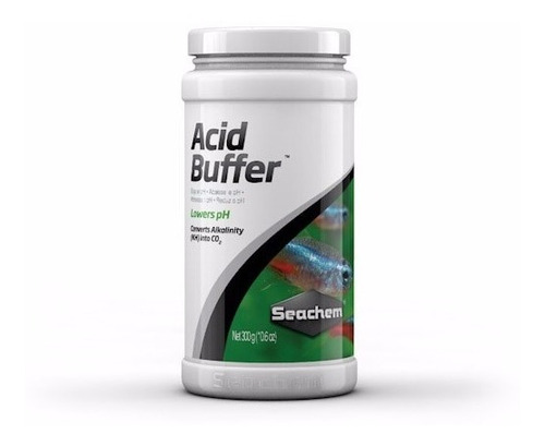 Acid Buffer 1,2kg Ph 5 A Seachem Acuario Pecera Peces