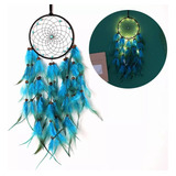 Atrapasueños, Plumas Con Luces,luces Decorativas,como Regalo