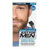 Just For Men Colorante Gel Barba Y Bigote Castaño Claro