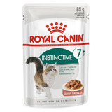 Alimento Royal Canin Gato Adulto Instinctive 7 + Pouch X 85g
