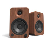 Altavoces Autoamplificados Kanto Yu4walnut Con Bluetooth Y P