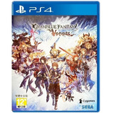 Granblue Fantasy Versus Ps4 Mídia Física Lacrado 