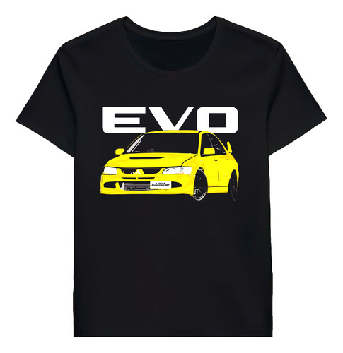 Remera Lightning Yellow Evolution Viii Evo 8 Jdm Mi 59873999