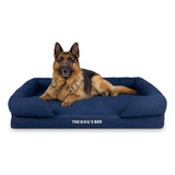 The Dogs Bed Cama Ortopédica Para Perros Xl Blue Denim 43,5