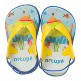 Chinelo Infantil Masculino Ortopé Acqua Sandalia Bebe