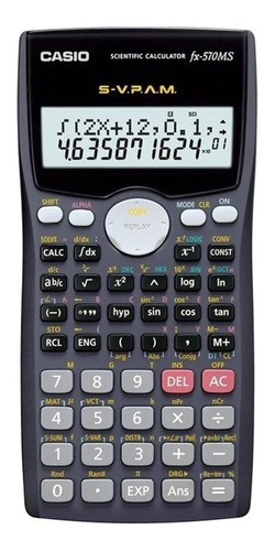 Calculadora Cientifica Casio Fx-570ms 401 Funciones