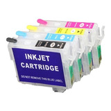 Cartuchos Recargables Comp. Epson Tx320, Tx430w Con Tinta