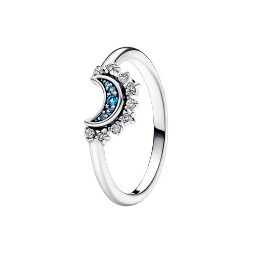 Anillo Luna Pand Plata 925