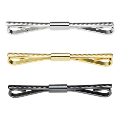 3x Sujetador De Metal Para Corbata Y Cuello