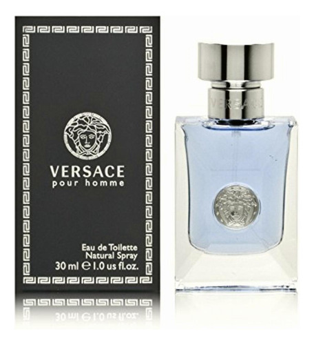 Versace Pour Homme For Men Eau De Toilette Spray, 1.0 Ounce
