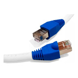 Cable De Red Internet Ethernet Cat 6 - Por 4 Metros Blanco