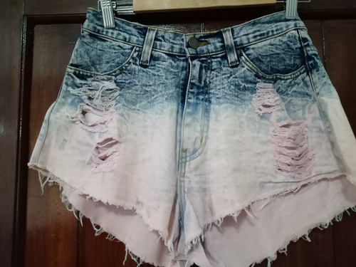 Short Talle M Para Mujer Con Detalle 