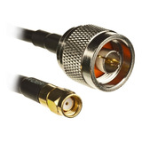 Cable Pigtail-conector Wireless Armado 9 Mts.