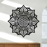 Mandala Flor De La Vida Cuadro Decorativo Hogar | Madera Mdf