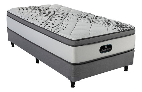 Simmons Beautysleep 90x190 Resortes Pocket- 1 Plaza