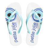 Chinelo Petite Jolie Fresh Piscina/olho Grego Pj7080